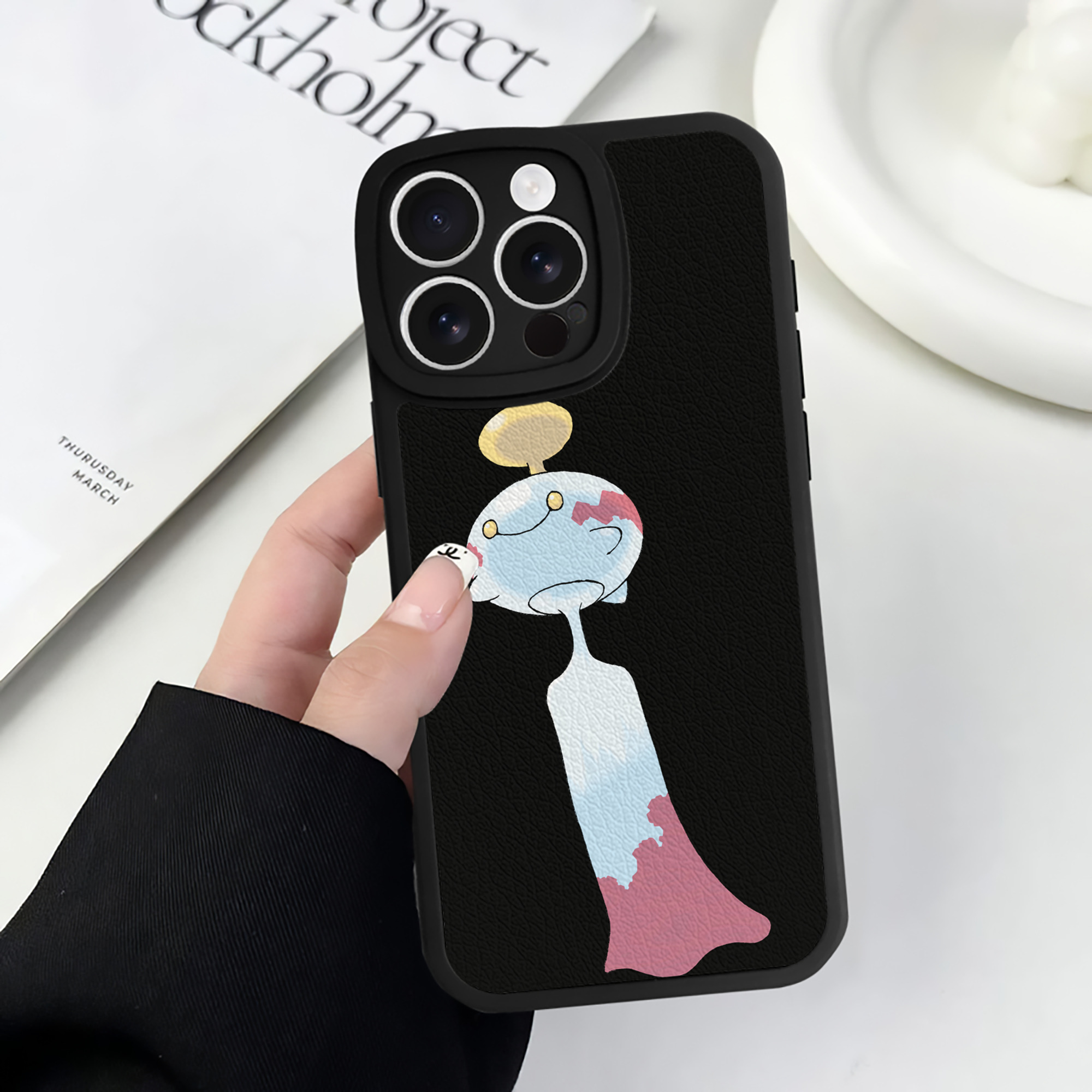 （画像用） ポケットモンスター Pokémon 【iPhone 16シリーズ対応】シリコンスマホケース（レザー調） 材質：シリコン